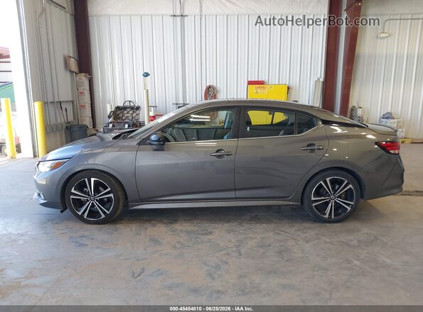 3N1AB8DV7MY326914 2021 NISSAN SENTRA Gray Սալոնի 360 աստիճան տեսք