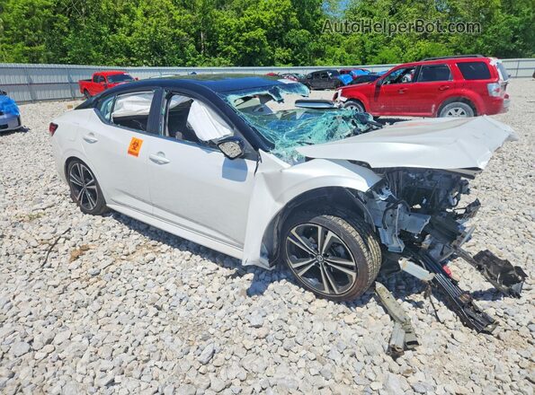 3N1AB8DV7PY241141 2023 NISSAN SENTRA White Delantero derecho