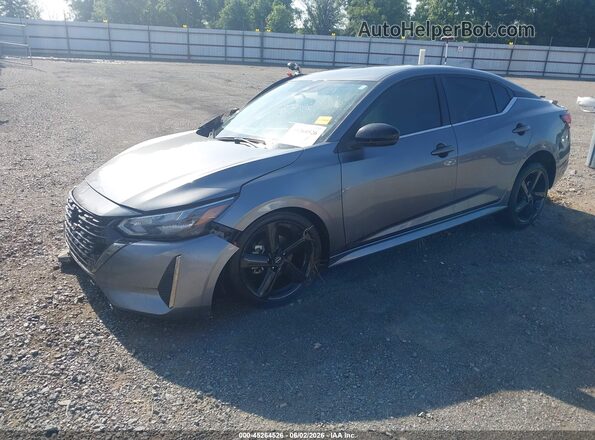 3N1AB8DV7RY226836 2024 NISSAN SENTRA Серый Передняя левая четверть