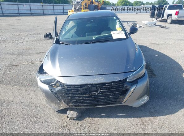 3N1AB8DV7RY226836 2024 NISSAN SENTRA Серый Вид панели приборов