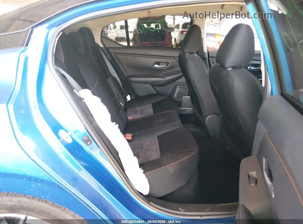 3N1AB8DV7RY334065 2024 NISSAN SENTRA Blue Widok naklejki z numerem VIN