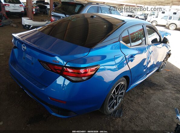 3N1AB8DV7RY334065 2024 NISSAN SENTRA Blue Tył prawy