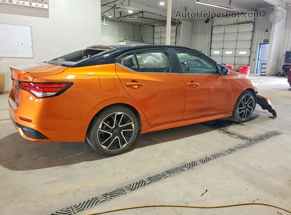 3N1AB8DV7SY214448 2025 NISSAN SENTRA Orange Rear right