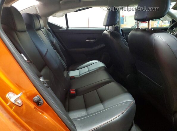 3N1AB8DV7SY214448 2025 NISSAN SENTRA Orange Rear seats view