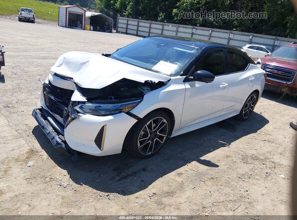 3N1AB8DV7SY218984 2025 NISSAN SENTRA White Передня ліва чверть