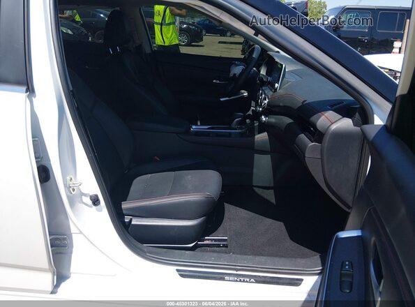 3N1AB8DV7SY218984 2025 NISSAN SENTRA White Вид салону спереду
