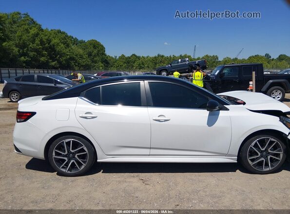 3N1AB8DV7SY218984 2025 NISSAN SENTRA White Вид задньої частини салону