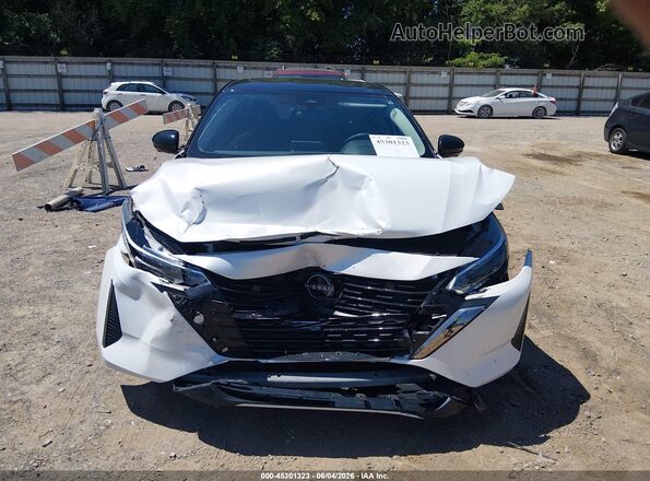 3N1AB8DV7SY218984 2025 NISSAN SENTRA White Вид щитка приладів
