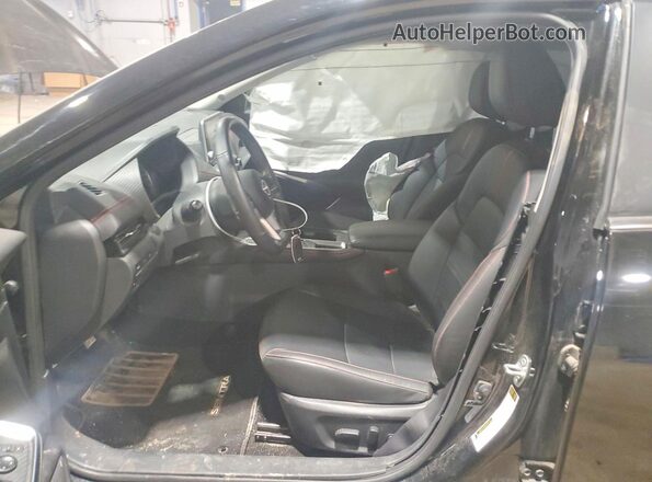 3N1AB8DV7SY225417 2025 NISSAN SENTRA Черный Вид салона спереди