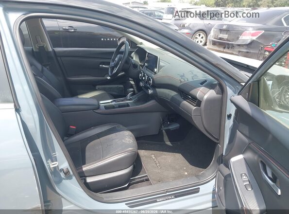 3N1AB8DV7SY264573 2025 NISSAN SENTRA Blue წინა სალონის ხედი