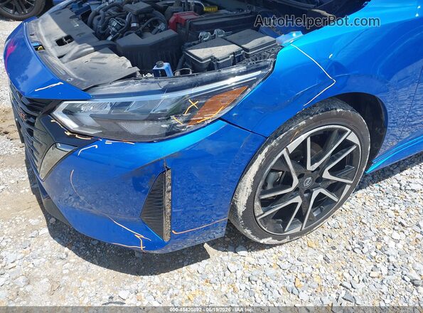 3N1AB8DV7SY311780 2025 NISSAN SENTRA Blue Vista frontal