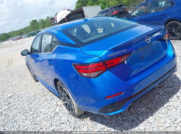 3N1AB8DV7SY311780 2025 NISSAN SENTRA Blue Trasero izquierdo