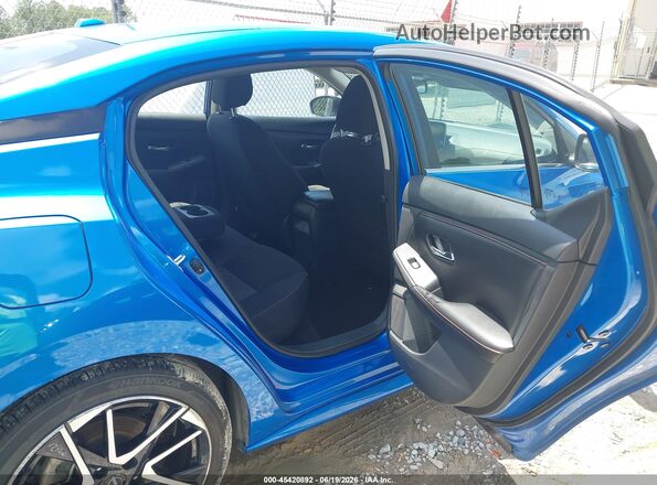 3N1AB8DV7SY311780 2025 NISSAN SENTRA Blue Vista de la etiqueta del VIN