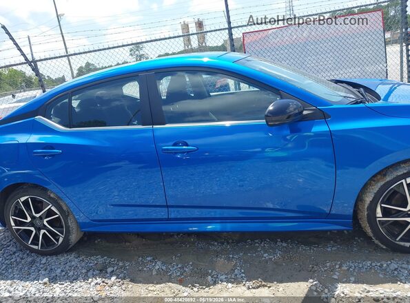 3N1AB8DV7SY311780 2025 NISSAN SENTRA Blue Vista interior trasera