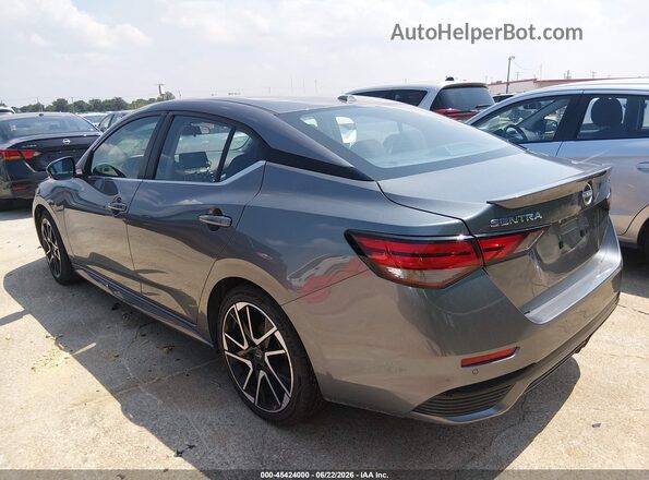 3N1AB8DV7SY354970 2025 NISSAN SENTRA Gray Trasero izquierdo