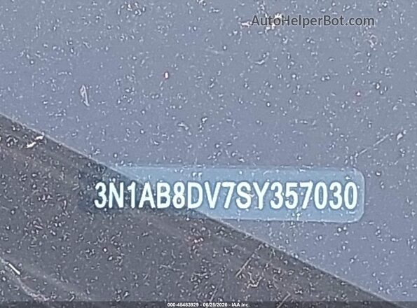 3N1AB8DV7SY357030 2025 NISSAN SENTRA Gray Вид підкапотного простору
