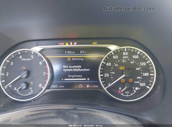 3N1AB8DV7SY416609 2025 NISSAN SENTRA Blue Հետևի նստատեղերի տեսք