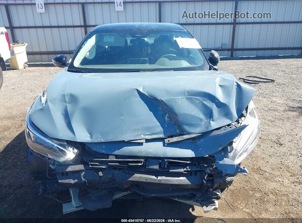 3N1AB8DV7SY416609 2025 NISSAN SENTRA Blue Սարքավորումների վահանակի տեսք