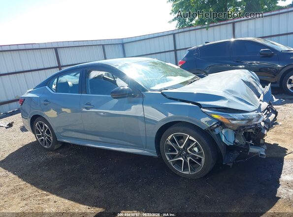 3N1AB8DV7SY416609 2025 NISSAN SENTRA Blue Սալոնի հետևի տեսք