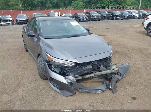 3N1AB8DV8LY262591 2020 NISSAN SENTRA Gray 