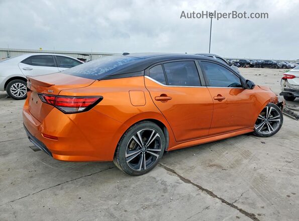 3N1AB8DV8MY287492 2021 NISSAN SENTRA Orange Tył prawy