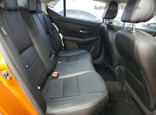 3N1AB8DV8MY287492 2021 NISSAN SENTRA Orange Widok tylnych siedzeń