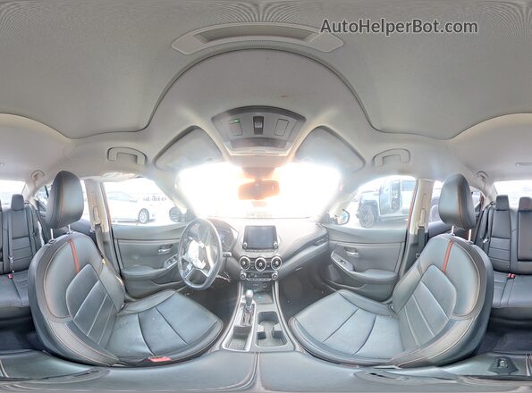 3N1AB8DV8MY287492 2021 NISSAN SENTRA Orange Widok naklejki z numerem VIN