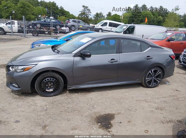 3N1AB8DV8NY213622 2022 NISSAN SENTRA Серый Панорамный вид салона 360°