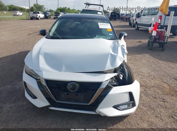 3N1AB8DV8PY229614 2023 NISSAN SENTRA Белый Вид щитка приборов