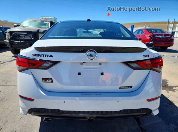 3N1AB8DV8PY253945 2023 NISSAN SENTRA White უკანა ხედი