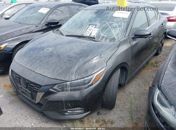 3N1AB8DV8PY274391 2023 NISSAN SENTRA Black წინა მარცხენა ხედი სამი მეოთხედიდან