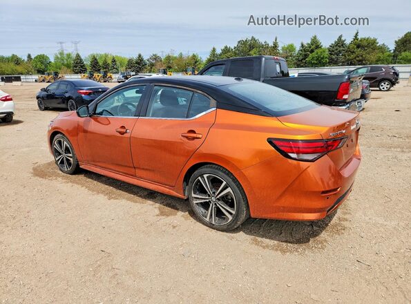 3N1AB8DV8PY322956 2023 NISSAN SENTRA Orange Հետևի ձախ