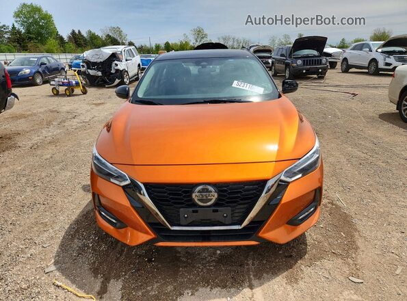 3N1AB8DV8PY322956 2023 NISSAN SENTRA Orange Դիմացի տեսք