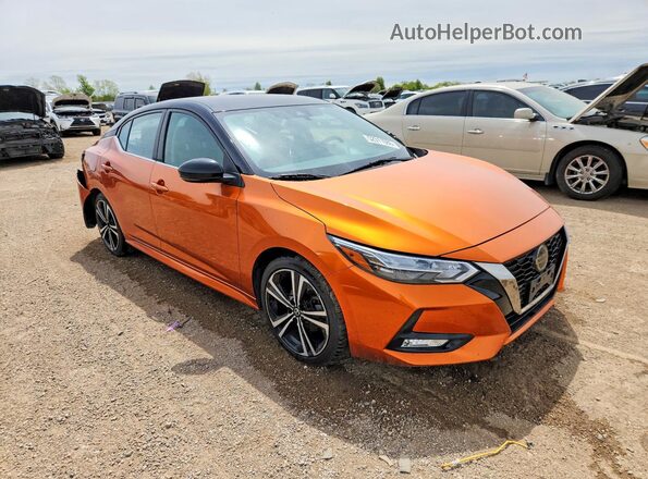3N1AB8DV8PY322956 2023 NISSAN SENTRA Orange Առջևի աջ
