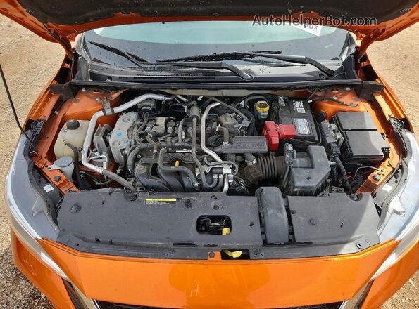 3N1AB8DV8PY322956 2023 NISSAN SENTRA Orange Սալոնի հետևի տեսք