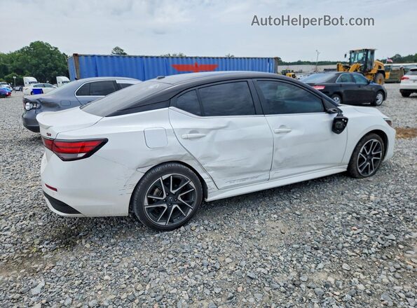 3N1AB8DV8RY257612 2024 NISSAN SENTRA Белый Задняя правая четверть