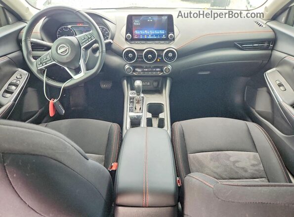 3N1AB8DV8RY257612 2024 NISSAN SENTRA Белый Вид панели приборов