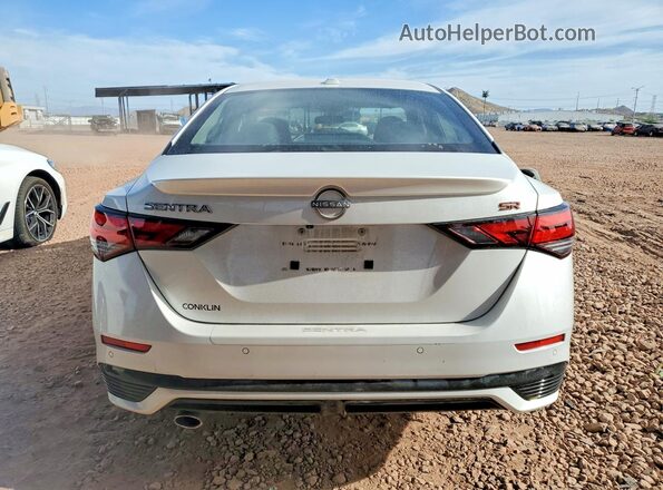 3N1AB8DV8RY288262 2024 NISSAN SENTRA White Հետևի տեսք