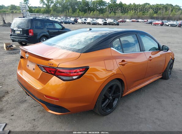 3N1AB8DV8RY307408 2024 NISSAN SENTRA Orange Trasero derecho