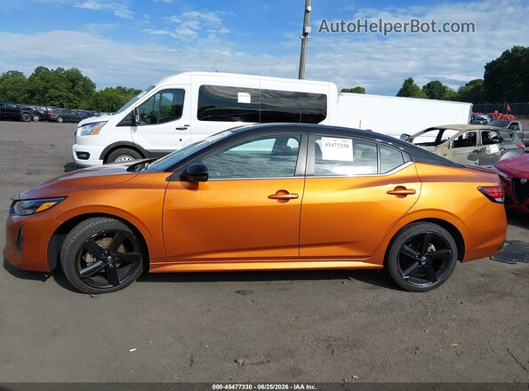 3N1AB8DV8RY307408 2024 NISSAN SENTRA Orange Vista interior de 360 grados