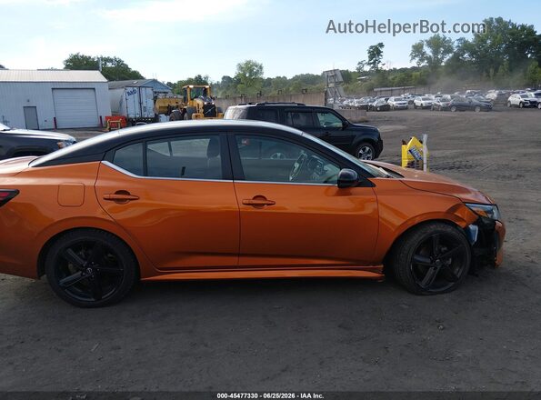 3N1AB8DV8RY307408 2024 NISSAN SENTRA Orange Vista interior trasera
