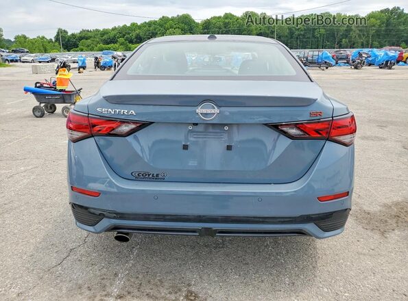 3N1AB8DV8RY316397 2024 NISSAN SENTRA Blue უკანა ხედი