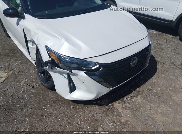 3N1AB8DV8RY333829 2024 NISSAN SENTRA White წინა ხედი