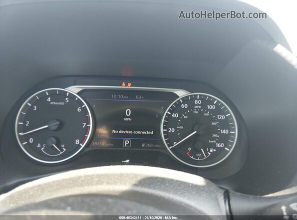 3N1AB8DV8RY333829 2024 NISSAN SENTRA White უკანა სავარძლების ხედი