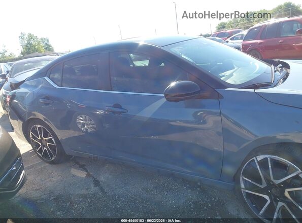 3N1AB8DV8SY230447 2025 NISSAN SENTRA Gray Widok wnętrza 360 stopni