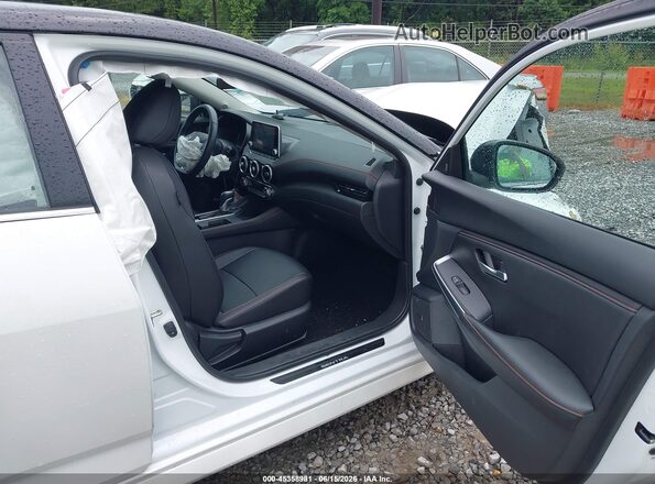 3N1AB8DV8SY236443 2025 NISSAN SENTRA Белый Вид салона спереди