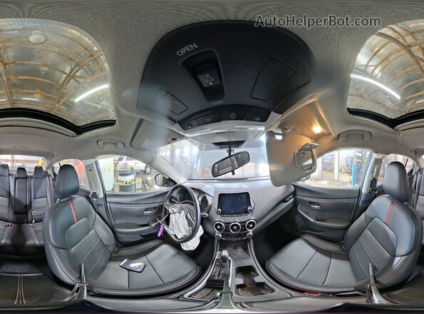 3N1AB8DV8SY239164 2025 NISSAN SENTRA Серый Панорамный вид салона 360°
