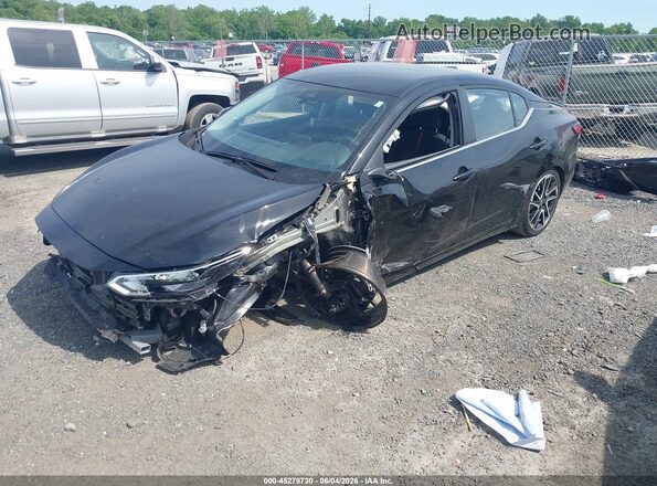 3N1AB8DV8SY406039 2025 NISSAN SENTRA Black Przód lewy