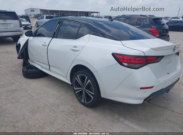3N1AB8DV9LY311314 2020 NISSAN SENTRA White Հետևի ձախ
