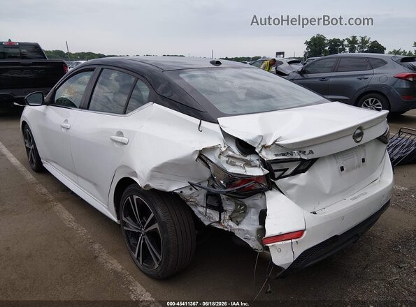 3N1AB8DV9MY252587 2021 NISSAN SENTRA White Widok z przodu